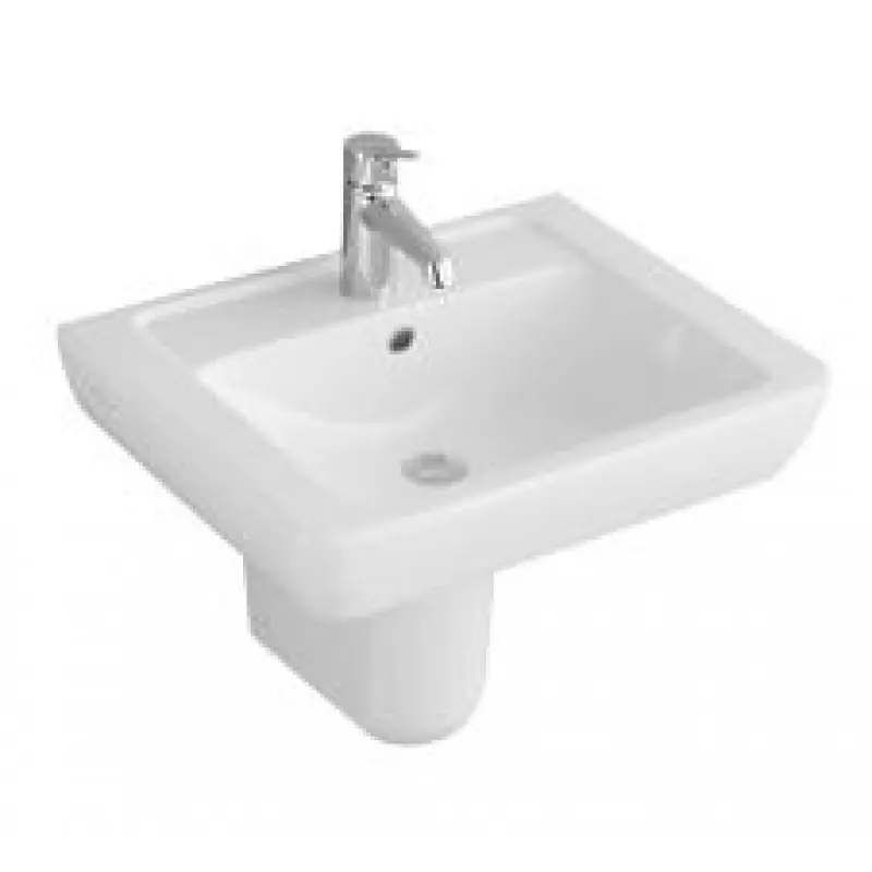 Villeroy Boch Subway Waschtisch 600x470 mm, mit Überlauf, weiß alpin Neuheit
