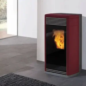 Highlight EDILKAMIN FLEXA Pelletofen, rot, 656050