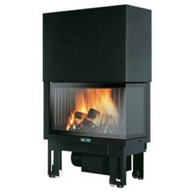 EDILKAMIN TITANO Plus N Holz-Kamineinsatz, einteiliges Glas,rechte 667840 Preisreduziert