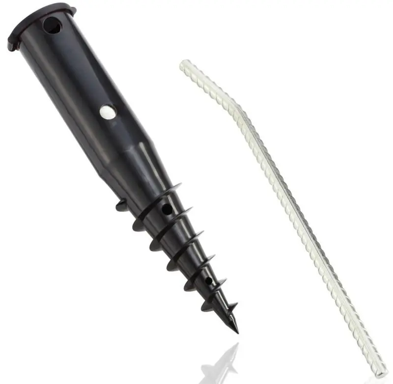 Bestseller LEIFHEIT Bodendübel mit Eindrehstange für Wäschespinnen 85606