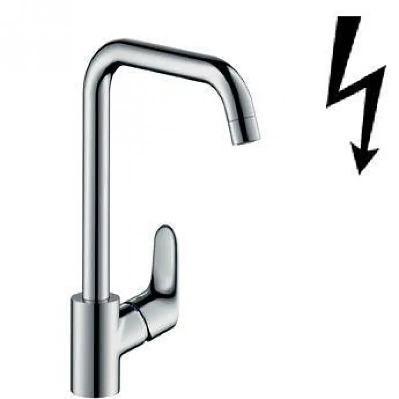 Direkt Vom Hersteller Hansgrohe Focus Einhebel-Küchenarmatur, DN15 für Niederdruck, edelstahl-optik 31822800