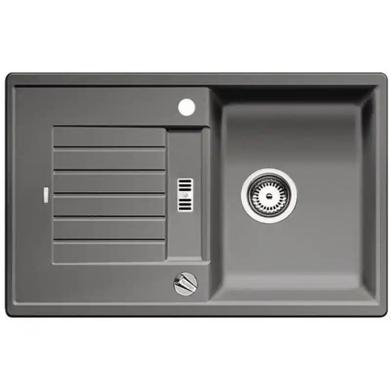 Top-Angebot BLANCO ZIA 45 S Einbauspüle alumetallic Silgranit PuraDur II 514717