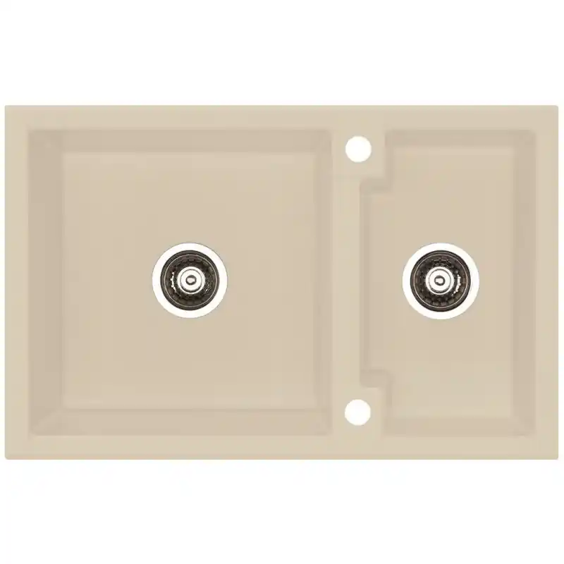 Neue Ware ALVEUS Algranitspüle CUBO 50 cappuccino 1054746