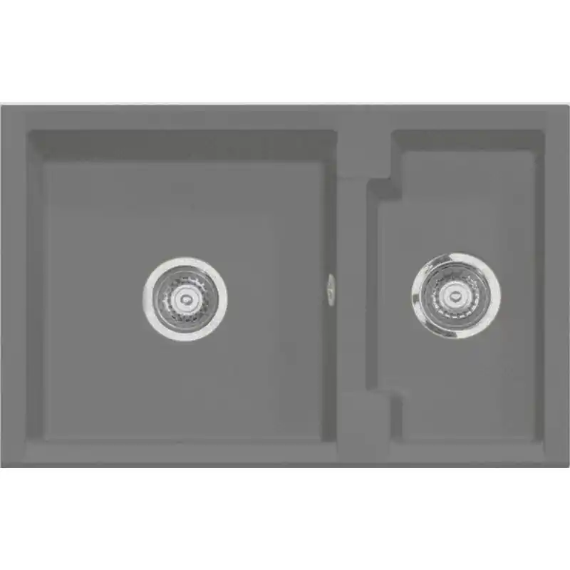 Rabatt ALVEUS Algranitspüle CUBO 50 anthrazit 1054743