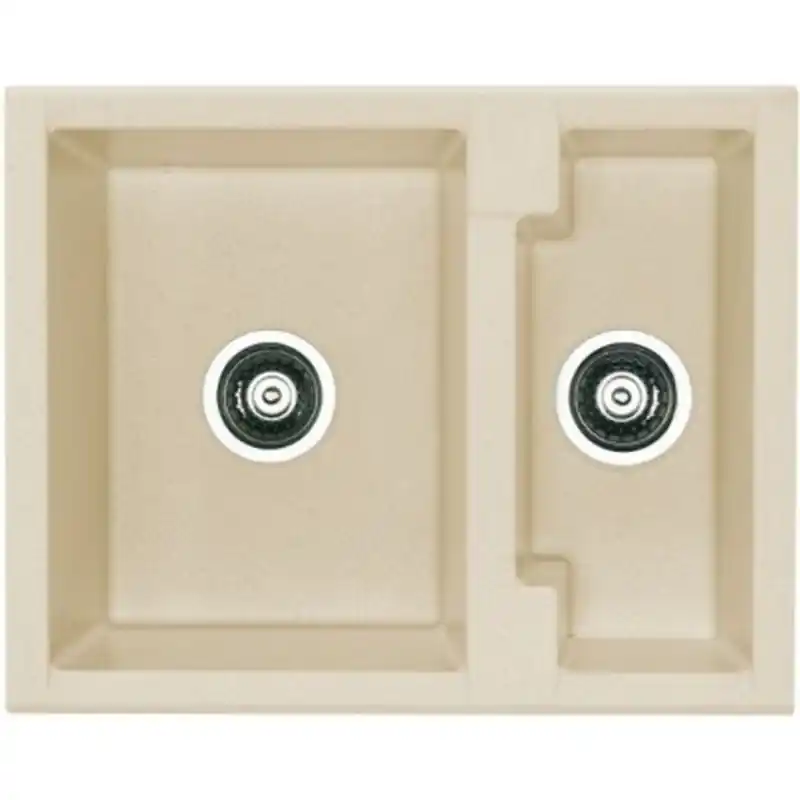ALVEUS Cubo 20 Algranitspüle, 620 x 500 mm, beige 1067416 Preisknaller