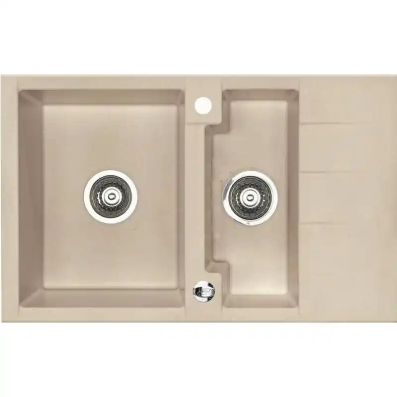 ALVEUS Cubo 40 Algranitspüle, 780 x 500 mm, beige 1067421 Meistverkauft