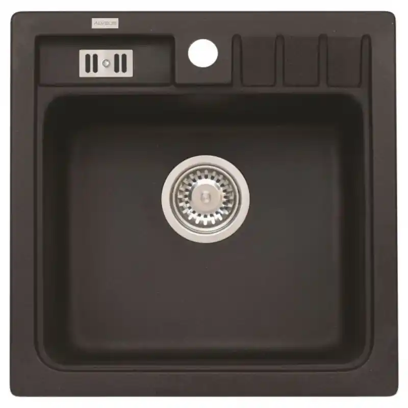 ALVEUS NIAGARA 20 Granitspüle, 465 x 465 mm, schwarz Bestseller