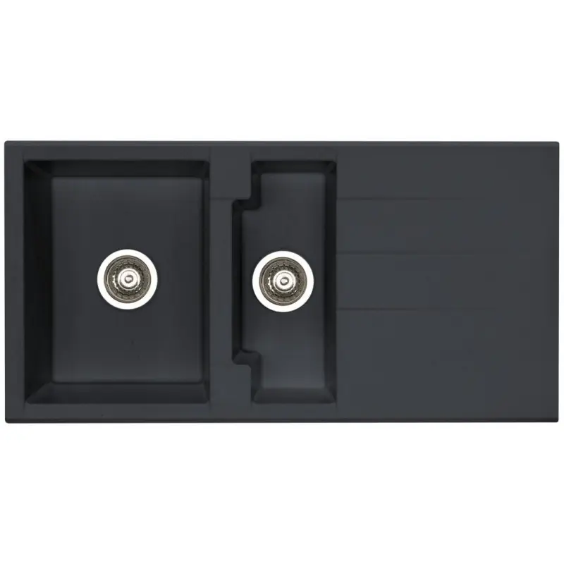 Top-Seller ALVEUS Cubo 70 Algranitspüle, 980 x 500 mm, carbon 1054767