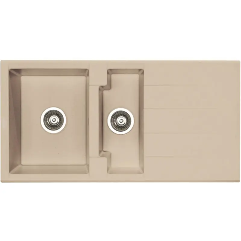 Saisonangebot ALVEUS Algranitspüle CUBO 70 cappuccino metalik 1054771