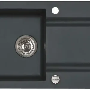 ALVEUS FALCON 30 Granitspüle, 780 x 435 mm, schwarz Kracherpreis