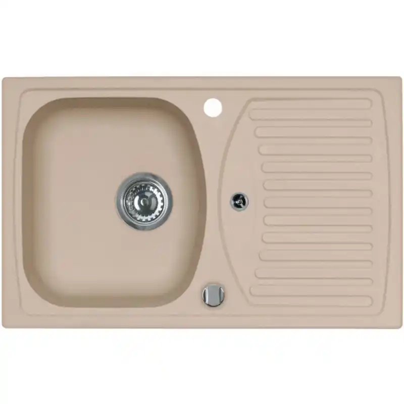 ALVEUS RECORD 30 Granitspüle, 780 x 480 mm, beige Neue Kollektion