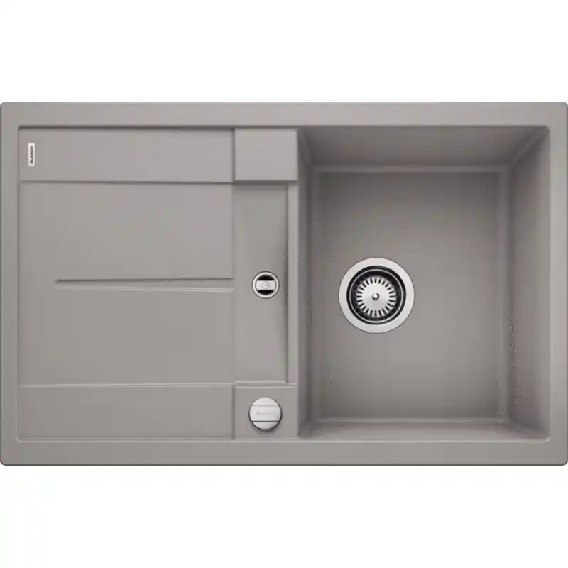 BLANCO METRA 45 S alumetallic Silgranit PuraDur II Einbauspüle 513027 Must-Have