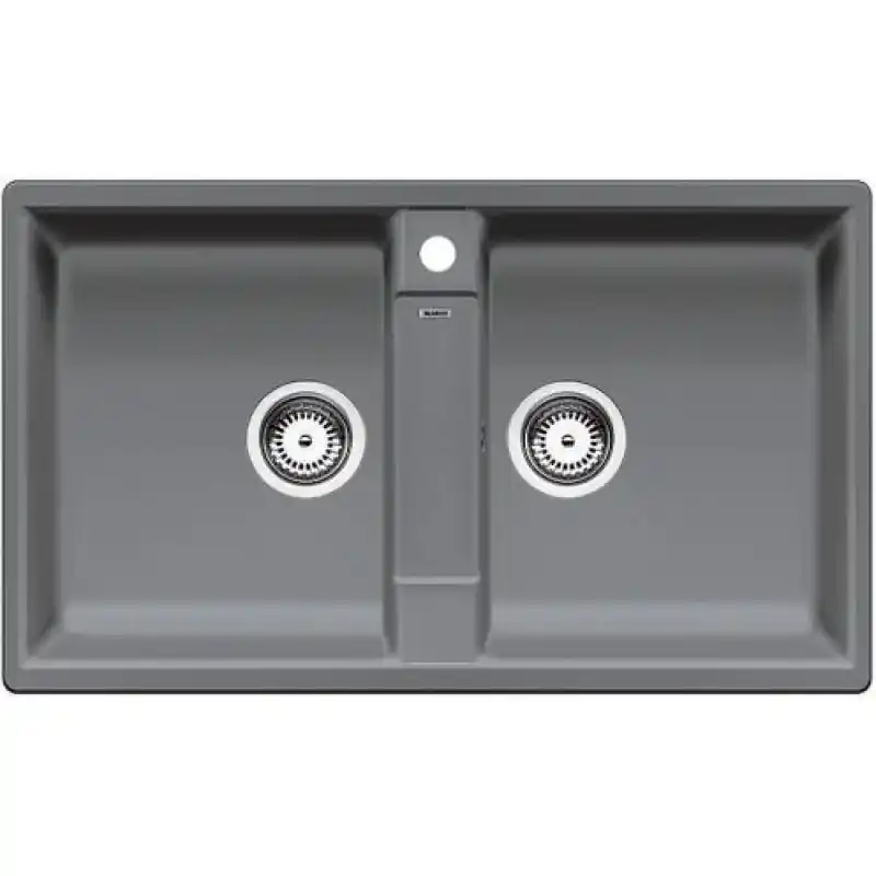 BLANCO Zia 9 alumetallic Silgranit PuraDur II Einbauspüle 516677 Neu Im Sortiment