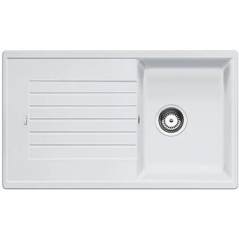 Garantierte Lieferung BLANCO Zia 45 SL weiss Einbauspüle Silgranit PuraDur II 516740