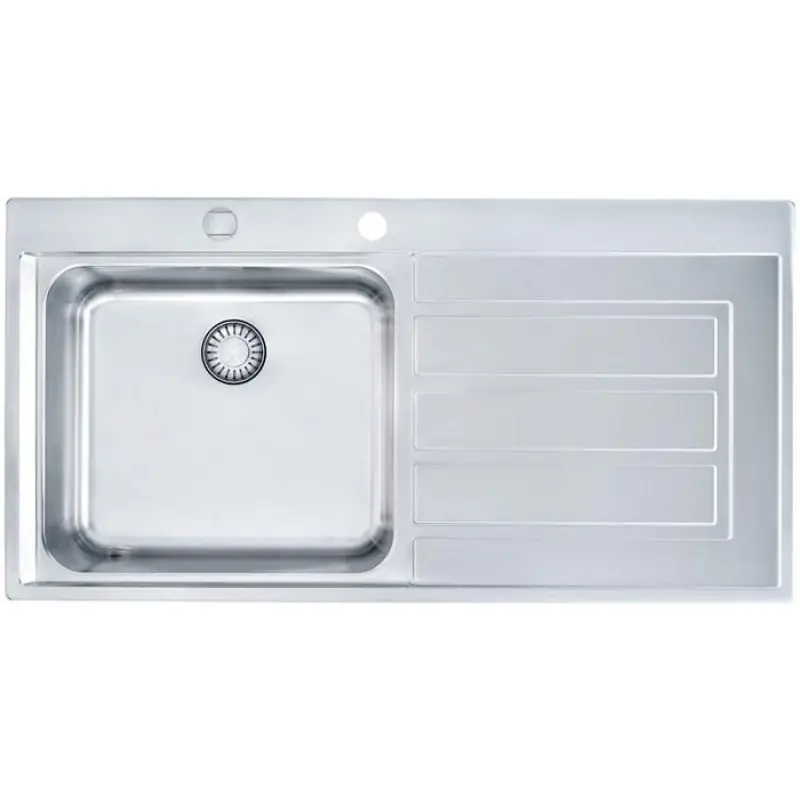 Franke Epos EOX 611 1000 x 510 mm Einbauspüle Edelstahl, Becken links 101.0151.094 Nur Heute