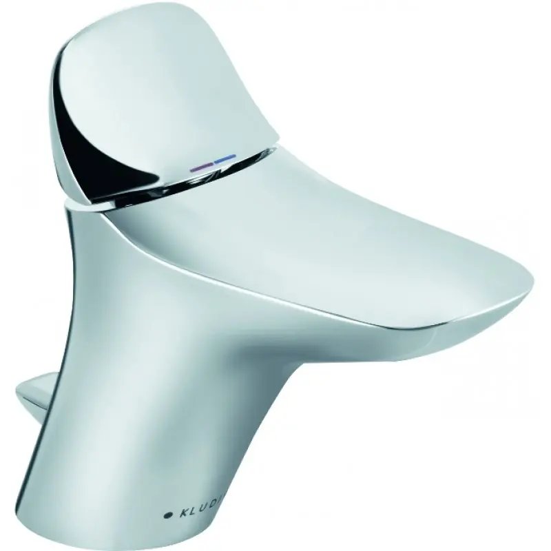 Kludi Amba Waschtisch-Einhandmischer 14 cm, mit Ablaufgarnitur, Chrom 530290575 Neue Kollektion