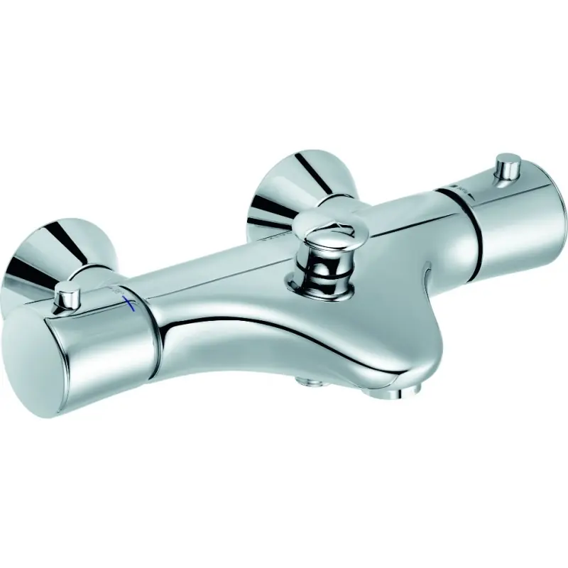 Kludi Amba Wannen- und Brause-Thermostat, Chrom 534010538 Begrenztes Angebot