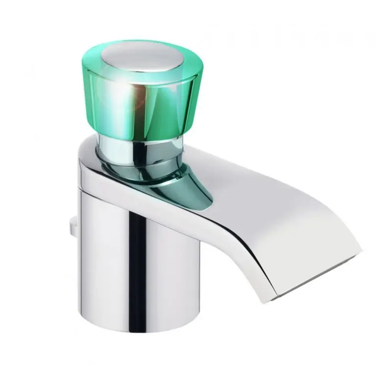KLUDI Joop! Waschtisch-Einhandmischer DN 10, Chrom/Glas Grün, 55023H705 Jetzt Bestellen