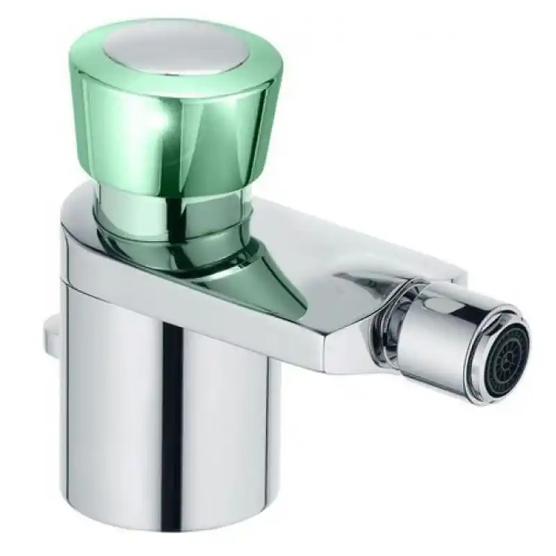 KLUDI Joop! Bidet-Einhandmischer DN 10, Chrom/Grün glass 55216H705 Jetzt Kaufen