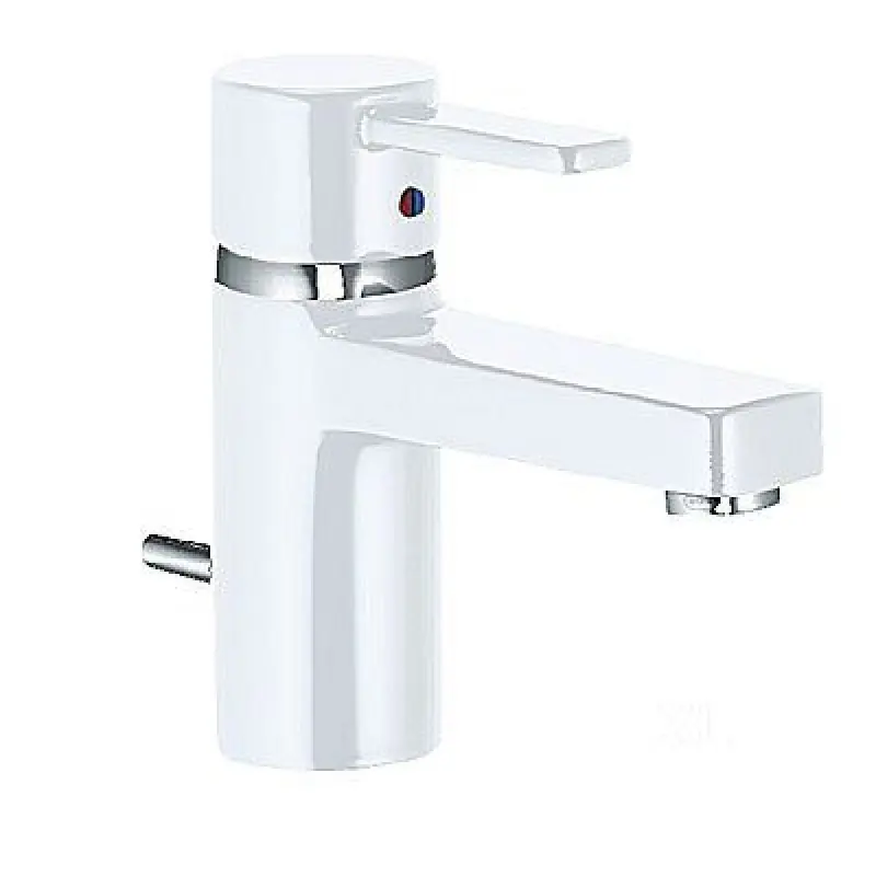 Knallerangebot Kludi Zenta XL Waschtisch-Einhandmischer DN 10, Chrom/Weiß 382609175