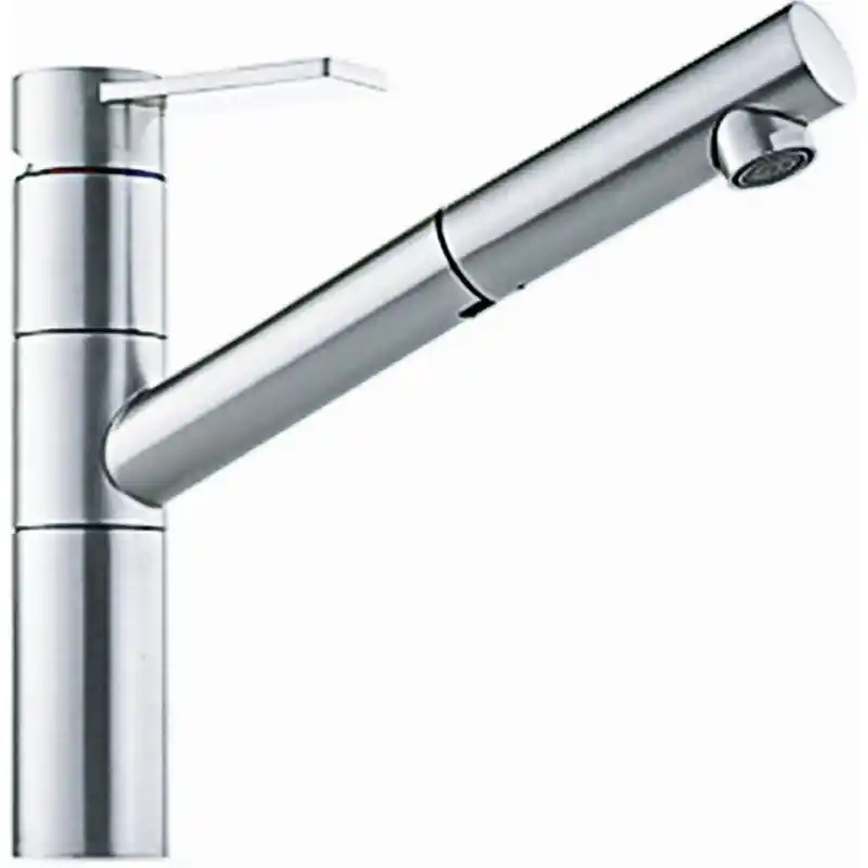 Markenprodukt Franke Armatur 251 Zugauslauf Chrom, Hochdruck, 115.0006.518