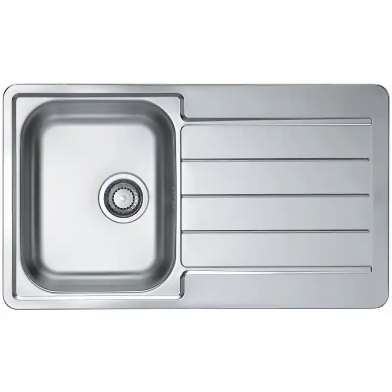 ALVEUS LINE 20 Edehlstahlspüle, 860 x 500 mm, Natur 1065560 Abverkauf