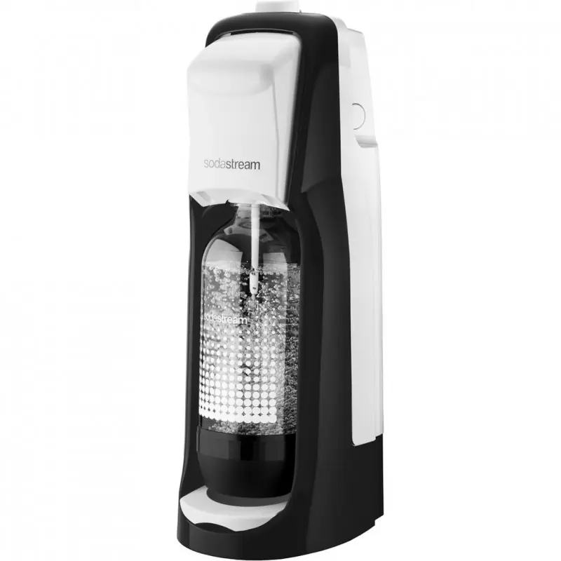 SodaStream JET Schwarz-Weiß-Sprudelwasserbereiter Preisreduziert