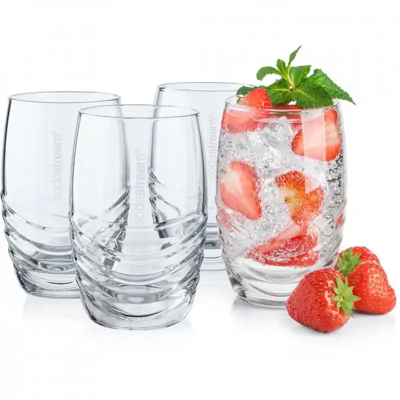 SODASTREAM SODA Glas 4 Stück Beliebt