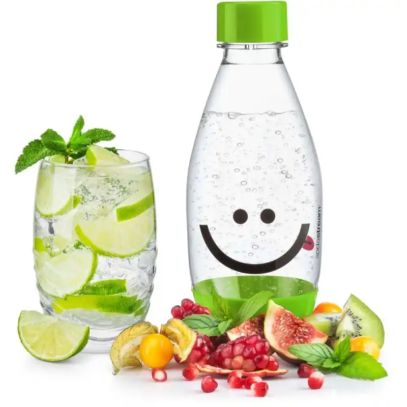 Jetzt Kaufen SODASTREAM Baby-Trinkflasche 0,5 l Smiley-Grün