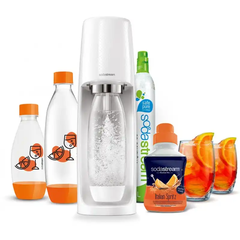 SodaStream Spirit ITALIENISCHER SPRITZ Sprudelwasserproduzent Neue Ware