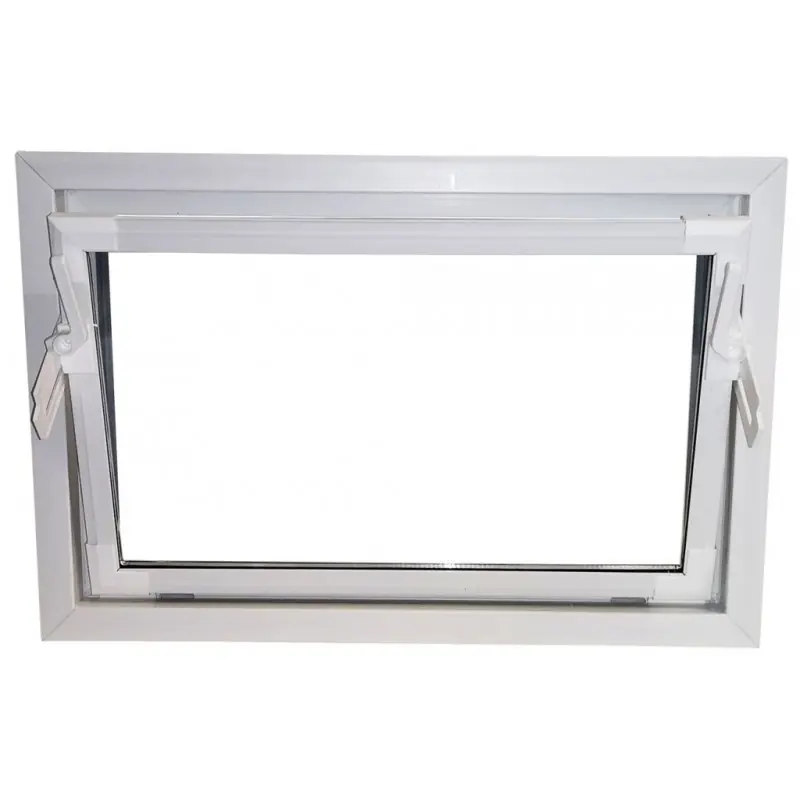 ACO Nebenraumfenster mit Kippflügel, Isoglasfenster 60 x 40 cm weiß Top-Angebot