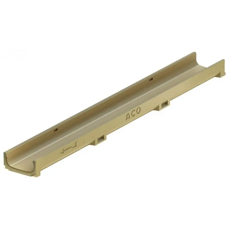 ACO Euroline 60 Flachrinne 1 m, H=5,5 cm, ohne Rost 810000 Online Kaufen