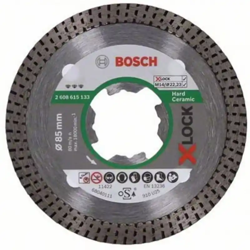 BOSCH X-LOCK Best for Hard Ceramic Diamanttrennscheibe , 85 x 22,23 x 1,6 x 7mm 2608615133 Sonderangebot