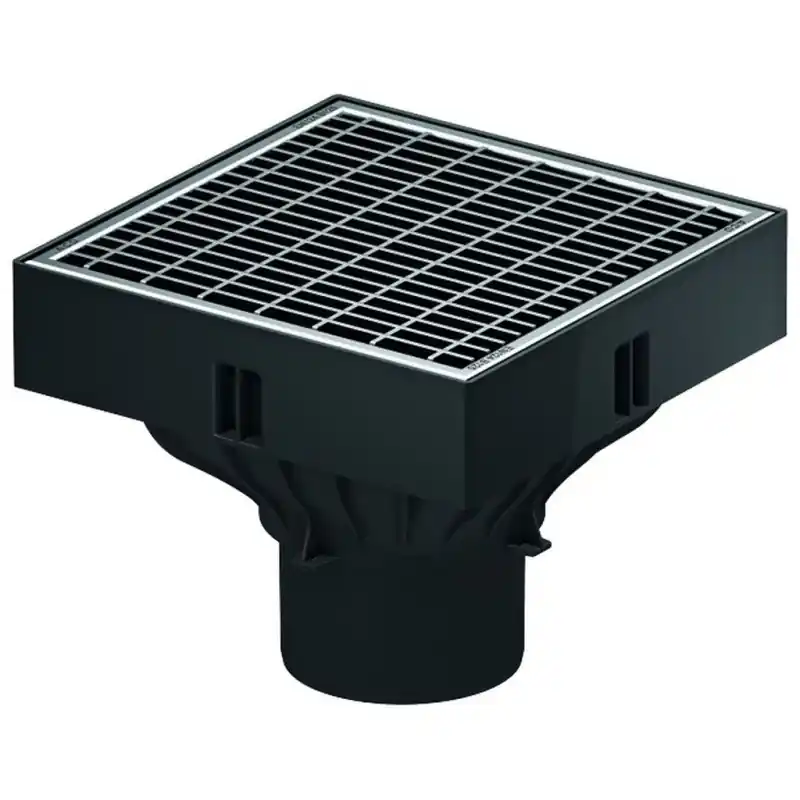 ACO Self XtraPoint Hofablauf 25 x 25 x 20,5 cm mit Maschenrost Stahl verzinkt, B125 319433 Angebot