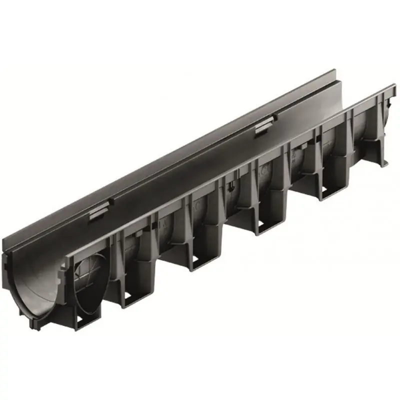Günstig ACO DRAIN XtraDrain X200C Rinne ohne Sohlengefälle 1 m, H=26,5 cm, Kunststoffkante 11018