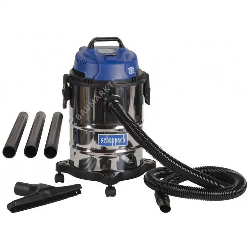 Neue Kollektion SCHEPPACH ASP15-ES Nass-Trockensauger 15L 1200W Mehrzwecksauger + Zubehör 5907707901