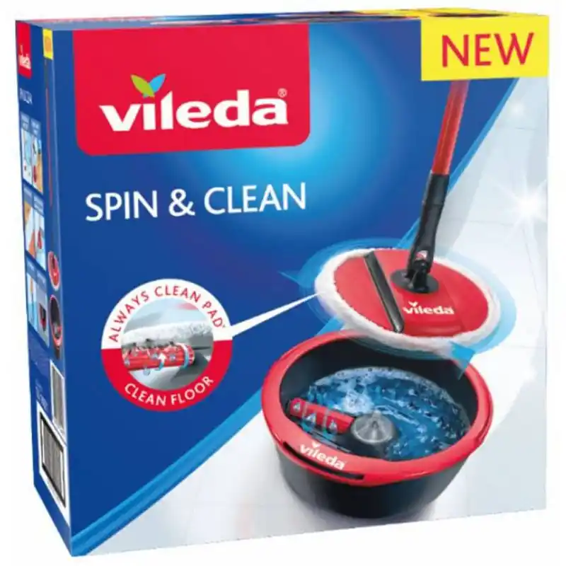 VILEDA Spin Clean wischmop 161821 Mega-Angebot