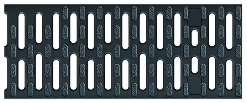 Sale ACO Drainlock NW 100, Klasse B 125, Compositrost 0,5m, Kunststoff Microgrip schwarz 132710