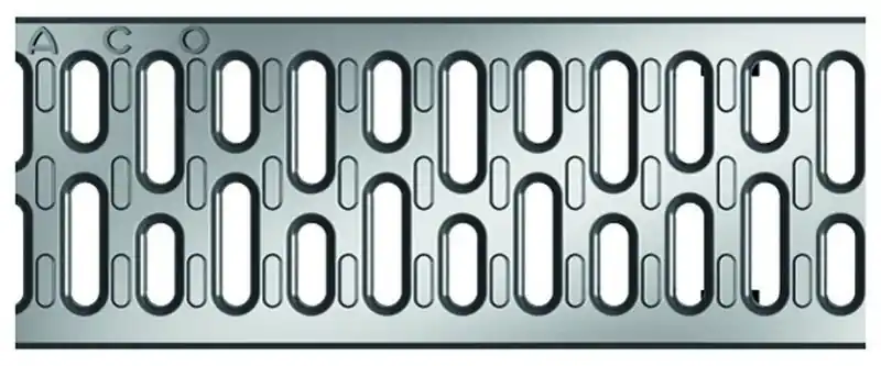 Nur Für Kurze Zeit ACO Drainlock NW 100, Klasse C 250, Stegrost 1,0 m, Edelstahl 12644