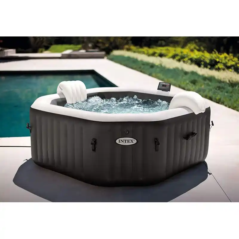 INTEX Jet Bubble Spa Deluxe Octagon Whirlpool 150x71cm 28458EX Sichere Zahlung