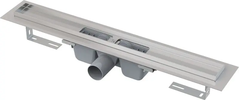 Schneller Versand ALCAPLAST Duschrinne mit Rand 650 mm für den perforierten Rost APZ1-650