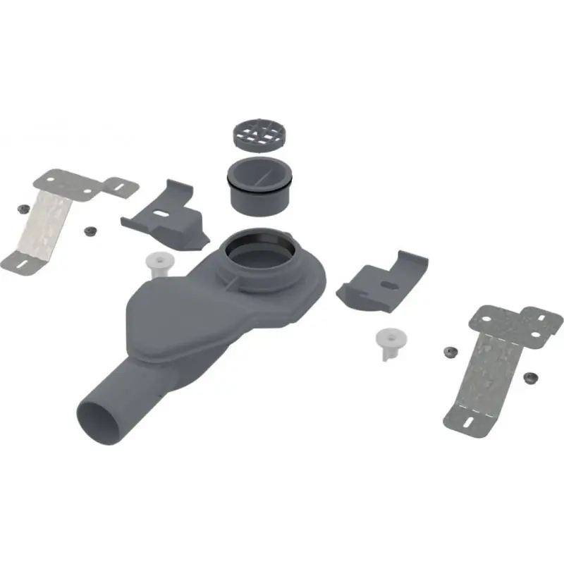 ALCAPLAST Extra-flach Siphon DN40 mit dem Set der verstellbaren Füßen APZ-S6 Solange Der Vorrat Reicht