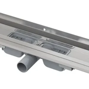 Kracherpreis ALCAPLAST Low Duschrinne mit Rand 650 mm für den perforierten Rost zur Wand APZ104-650