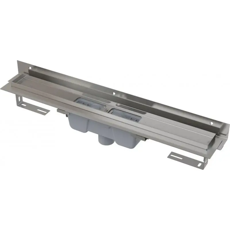 Heißes Angebot ALCAPLAST Flexible Duschrinne mit Rand für den perforierten Rost zur Wand APZ1004-550