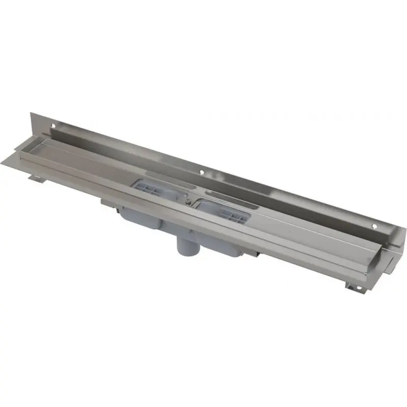 ALCAPLAST Low Duschrinne 950 mm mit Rand für den perforierten Rost zur Wand APZ1104-950 Wochenendangebot