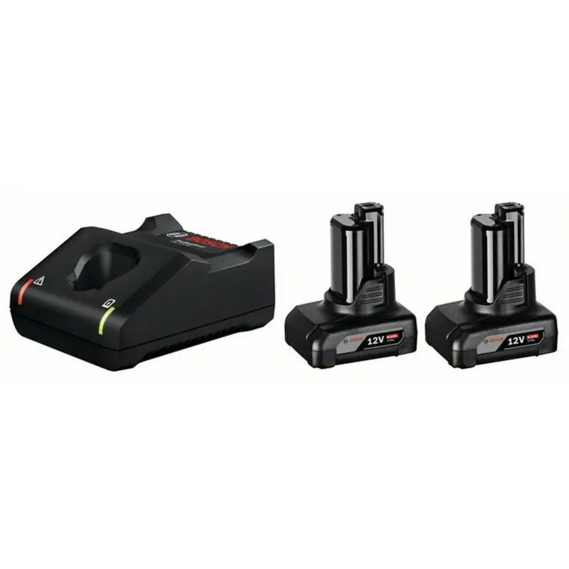 Aktuell BOSCH Starter Set 2x GBA 12V 6.0Ah + GAL 12V-40 1600A01B20