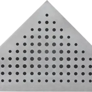ALCAPLAST TRITON Rost für Eckbodenablauf, Edelstahl-Matt Ausverkauf
