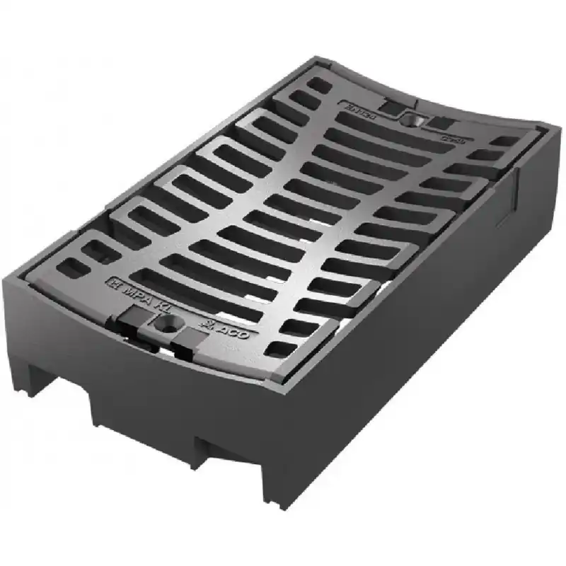 ACO Combipoint PP Aufsatz Rinnenform 300x524mm, C250, H125, Gusseisen 89112 Sonderaktion