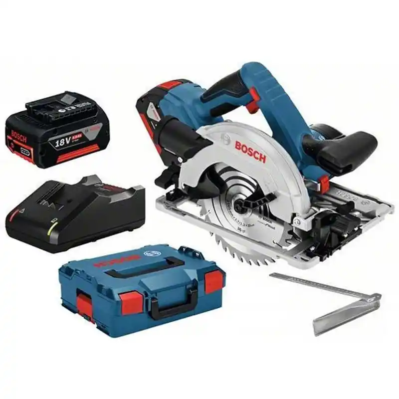 Sonderaktion BOSCH GKS 18V-57 G Akku-Kreissäge, mit 18V, 2x 4,0Ah 06016A2106