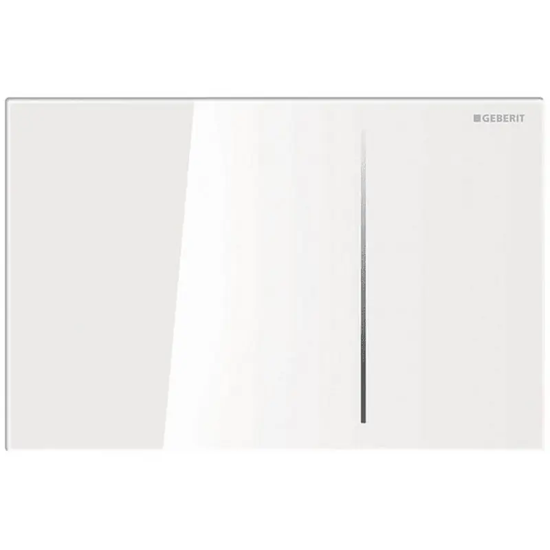 Markenprodukt Geberit Sigma70 Betätigungsplatte für 2-Mengen-Spülung glas weiß 115.622.SI.1